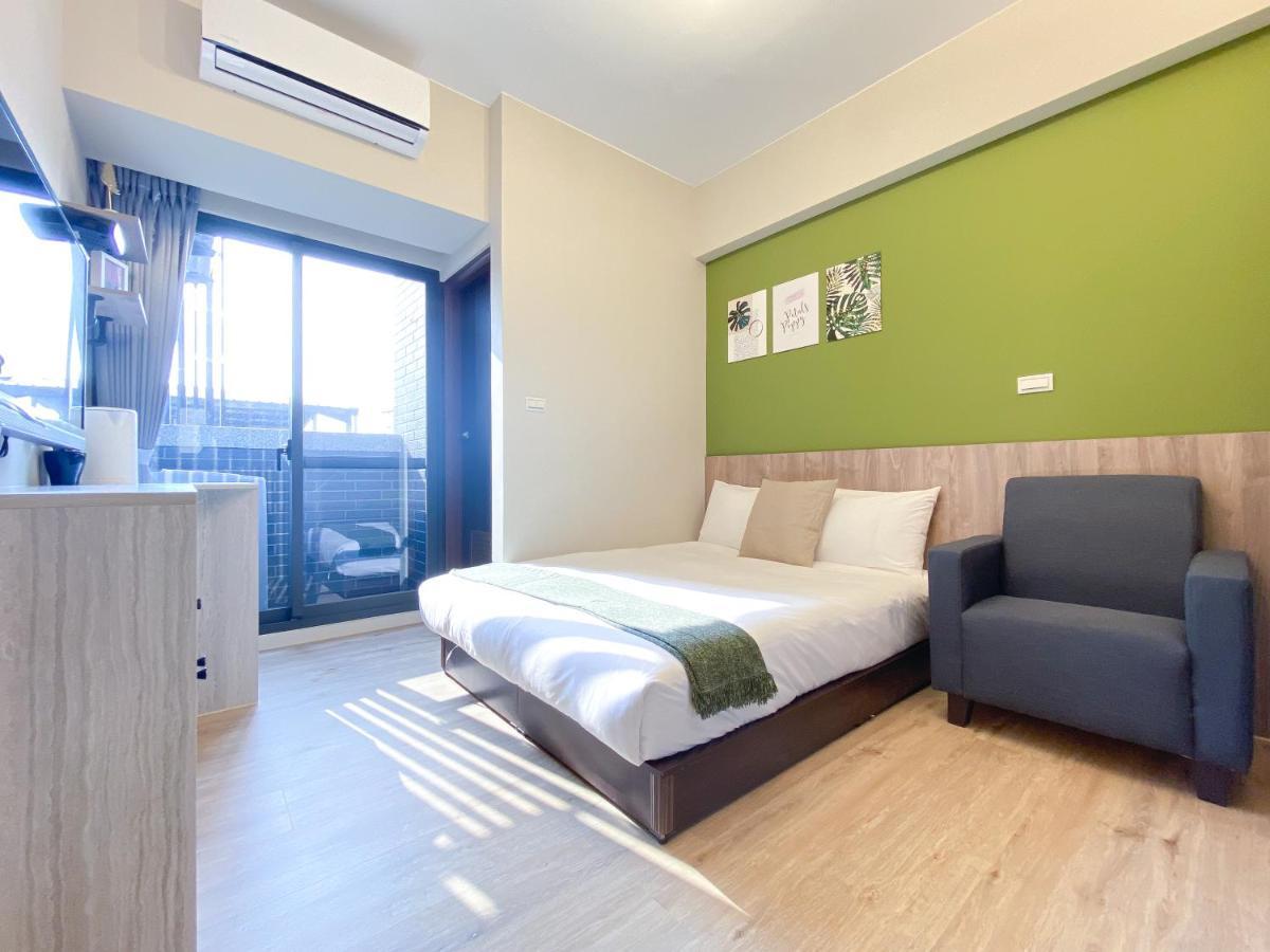 想想旅居 Allegro Hostel Taichung Eksteriør bilde