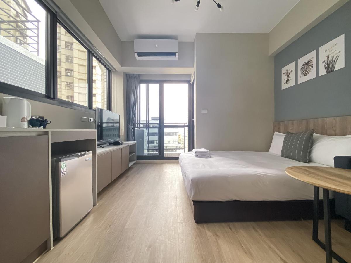 想想旅居 Allegro Hostel Taichung Eksteriør bilde